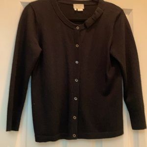 Ladies three quarter sleeve cardigan